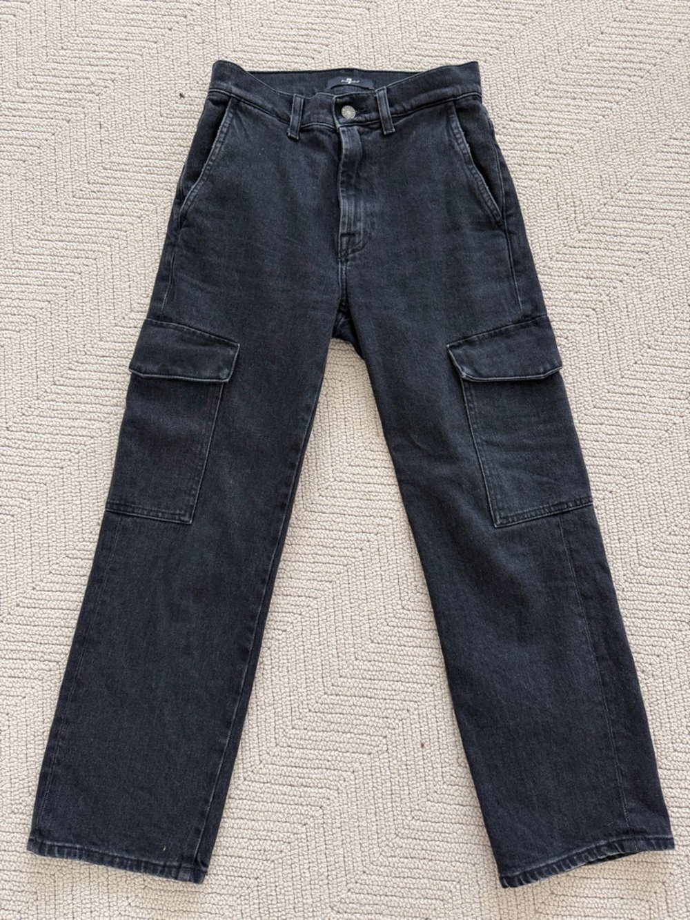 Women’s Black Cargo Pants - Classic Utility Style